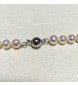丸い 淡水パール ネックレス 40cm ホワイト 7mm~7.5mm 本真珠のテリ